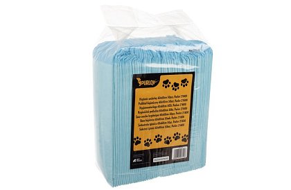 Abszorbeáló higiéniai betétek 50 db – 60x60 cm + ürülékzsákok