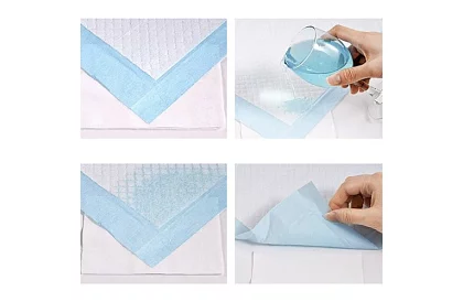 Abszorbeáló higiéniai betétek 100 db – 60x60 cm + ürülékzsákok