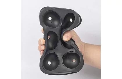 2 szilikon jégformák - goly és XXL kockák