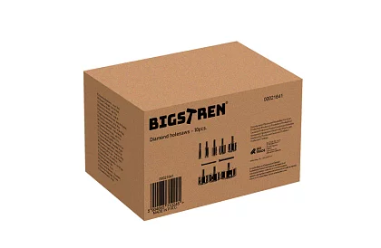 Gyémánt fúrók - 10 méretű készlet