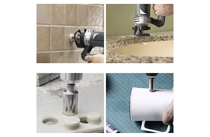 Gyémánt fúrók - 10 méretű készlet