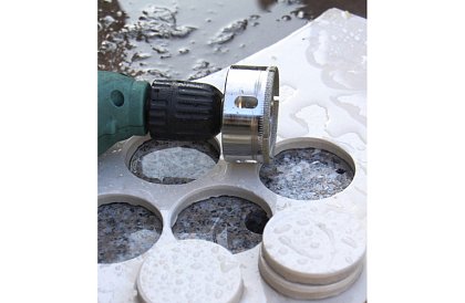 Gyémánt fúrók - 10 méretű készlet