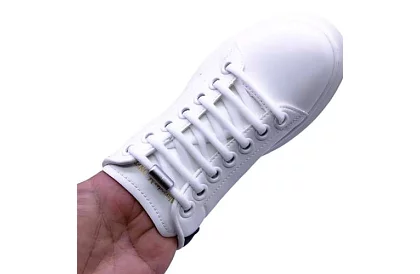 Rugalmas cipőfűzők - megkötés nélkül - fehér