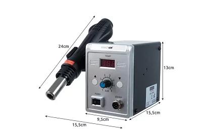 Hőlégfúvós forrasztóállomás 700W