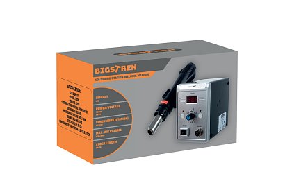 Hőlégfúvós forrasztóállomás 700W