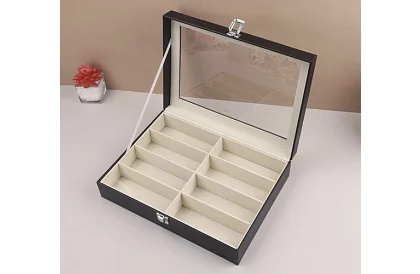 Szemüveg szervező 8 rekesszel