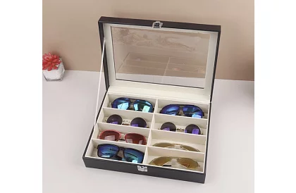 Szemüveg szervező 8 rekesszel