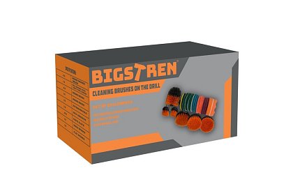 Fúrófej készlet – tisztítás és polírozás – 22 db