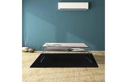 Védőszőnyeg szék alá - 100 × 140 cm - fekete