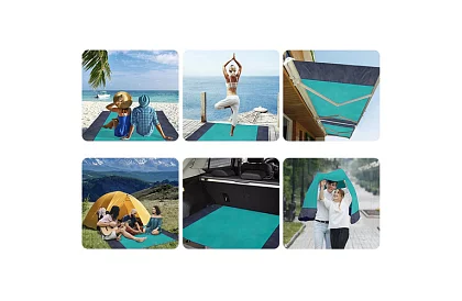 Strand- és piknikszőnyeg - 208x208cm