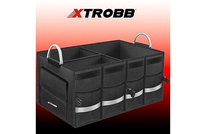 Autós csomagtartóba való fedeles szervező – 50 l