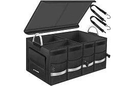 Autós csomagtartóba való fedeles szervező – 50 l