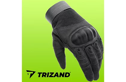 Taktikai érintőkesztyű - XL méret - fekete