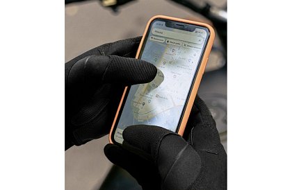 Taktikai érintőkesztyű - XL méret - fekete