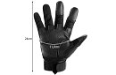 Taktikai érintőkesztyű - XL méret - fekete
