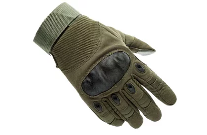 Taktikai érintőkesztyű - L-es méret - khaki