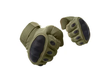 Taktikai érintőkesztyű - L-es méret - khaki