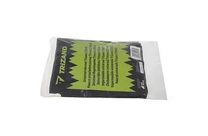 Erős fekete oversized esőkabát