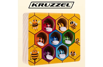 Fogd meg a méhecskét – fa oktató játék