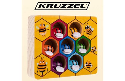 Fogd meg a méhecskét – fa oktató játék