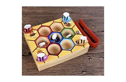 Fogd meg a méhecskét – fa oktató játék