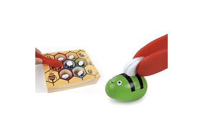 Fogd meg a méhecskét – fa oktató játék