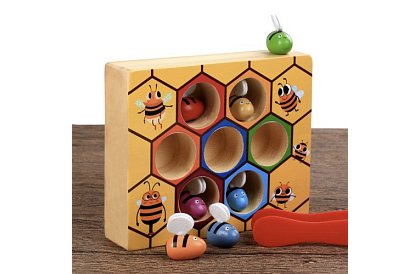 Fogd meg a méhecskét – fa oktató játék