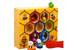 Fogd meg a méhecskét – fa oktató játék