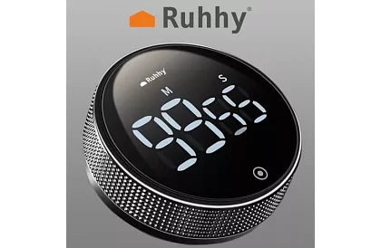 LCD konyhai időzítő mágnessel