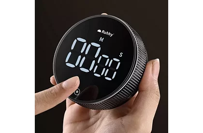 LCD konyhai időzítő mágnessel