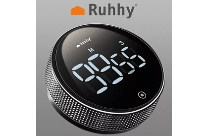 LCD konyhai időzítő mágnessel