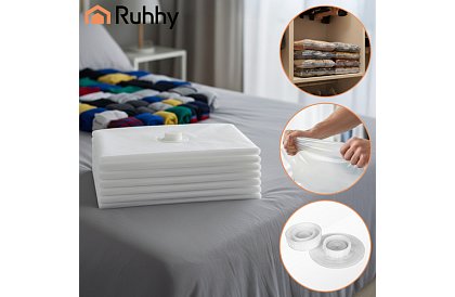 Vákuumtasak készlet 50x70 cm – 10 db + légelszívó