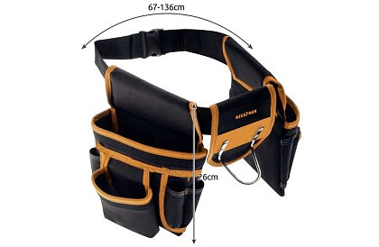 Multifunkciós szerszámtartó öv - 22 zseb