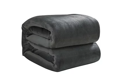 Puha meleg erős takaró 200x160 cm - szürke