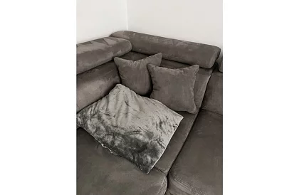 Puha meleg erős takaró 200x160 cm - szürke