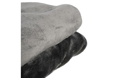 Puha meleg erős takaró 200x160 cm - szürke