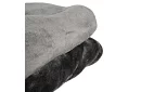 Puha meleg erős takaró 200x160 cm - szürke