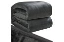 Puha meleg erős takaró 200x160 cm - szürke