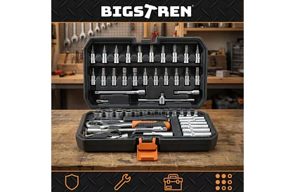 Gola szerszámkészlet 56 darabbal táskában