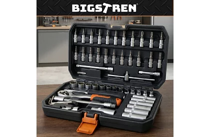 Gola szerszámkészlet 56 darabbal táskában