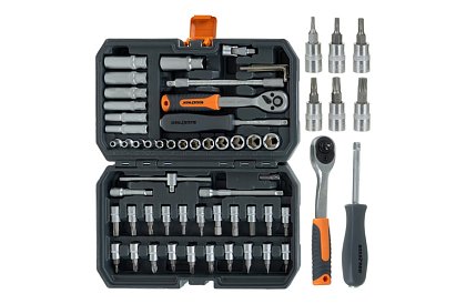 Gola szerszámkészlet 56 darabbal táskában