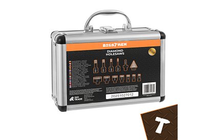 Gyémánt fúrók M14 - 6–68 mm - 13 darab a készletben