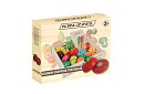 Fa játék – zöldségvágás kiegészítőkkel - 34 darab
