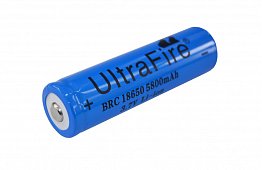 Újratölthető Li-ion elemek - Ultra Fire 18650, 3800mAh, 3,7V