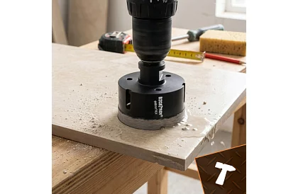 Gyémánt fúrók M14 - 6–68 mm – 7 darabos készlet