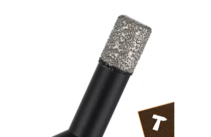 Gyémánt lyukasztó fúrók M14 6–68 mm - 7 darabos készlet + adapter