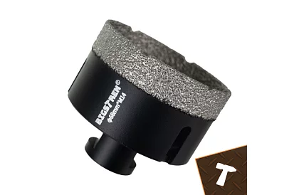 Gyémánt lyukasztó fúrók M14 6–68 mm - 7 darabos készlet + adapter