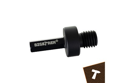 Gyémánt lyukasztó fúrók M14 6–68 mm - 7 darabos készlet + adapter