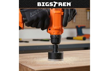 Gyémánt lyukasztó fúrók M14 6–68 mm - 7 darabos készlet + adapter