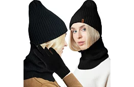 Téli szett Trizand – sapka + nyakmelegítő + kesztyű